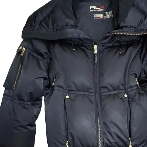 Ralph Lauren RLX Fall 2007 Runway Black Satin Ski Puffer Jacket - Picture 8 of 16